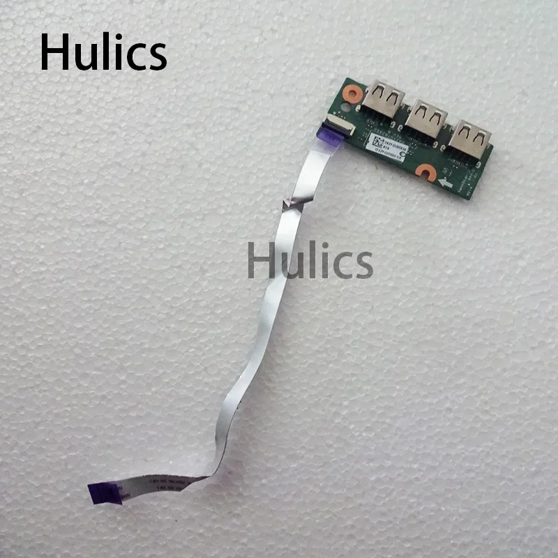 Hulics usado para Acer Aspire 8951 8951G DA0ZYGPB8D0 DAZYGTB28B0 DA0ZYGPI8C0 altavoz para ordenador portátil interruptor Usb botón de encendido placa LAN