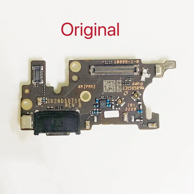 USB Charging Connector Port Board Flex Cable For Motorola Moto Edge 30 Neo Charging Port with Sim Card Reader Repair Parts