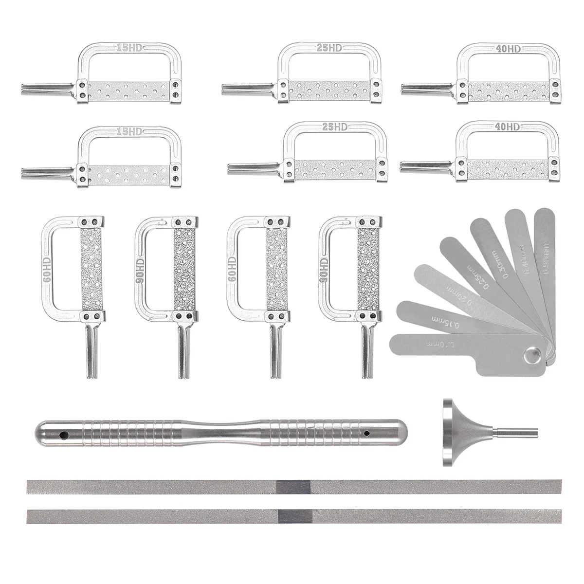 Azdent Dental Redução Contra Angle Handpiece, 1:1 tiras recíprocas, Polidor de tira interproximal