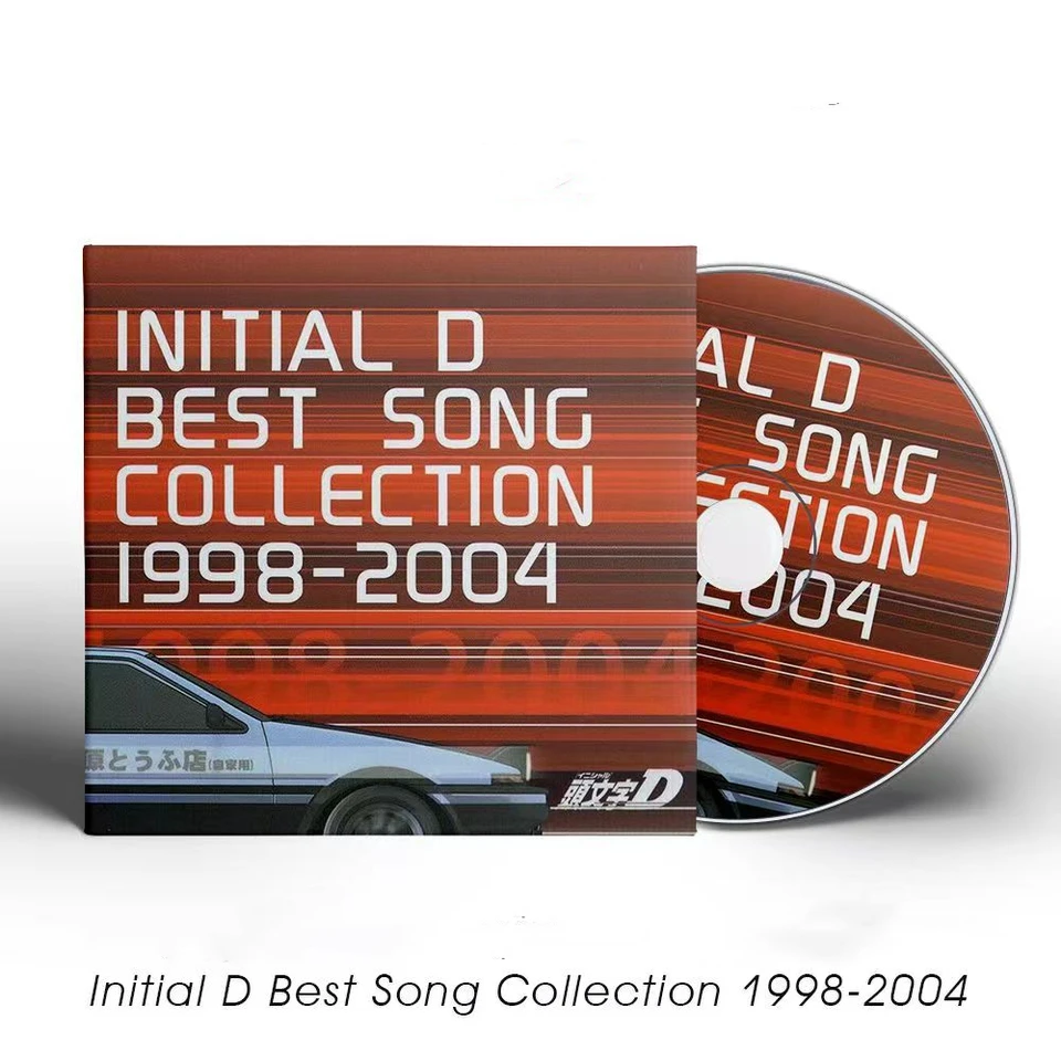 Anime Initial D MOVE Music CD BEST SONG COLLECTION 1998-2004 OST