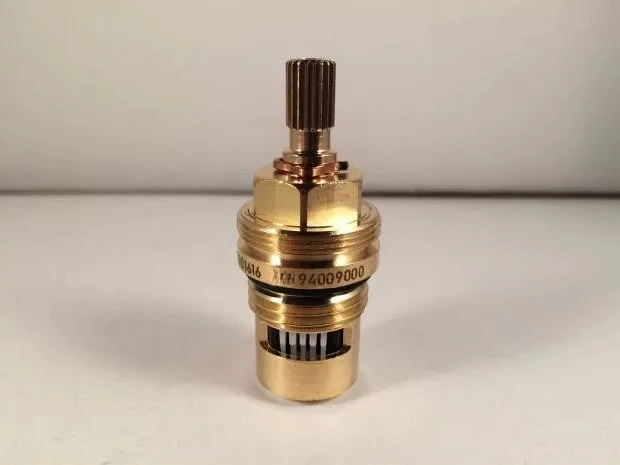 Hot Water Right‑Close 90° Quick‑Open Ceramic Tap Cartridge, OEM Ref 94009 94009000 Brass Replacement Valve Core