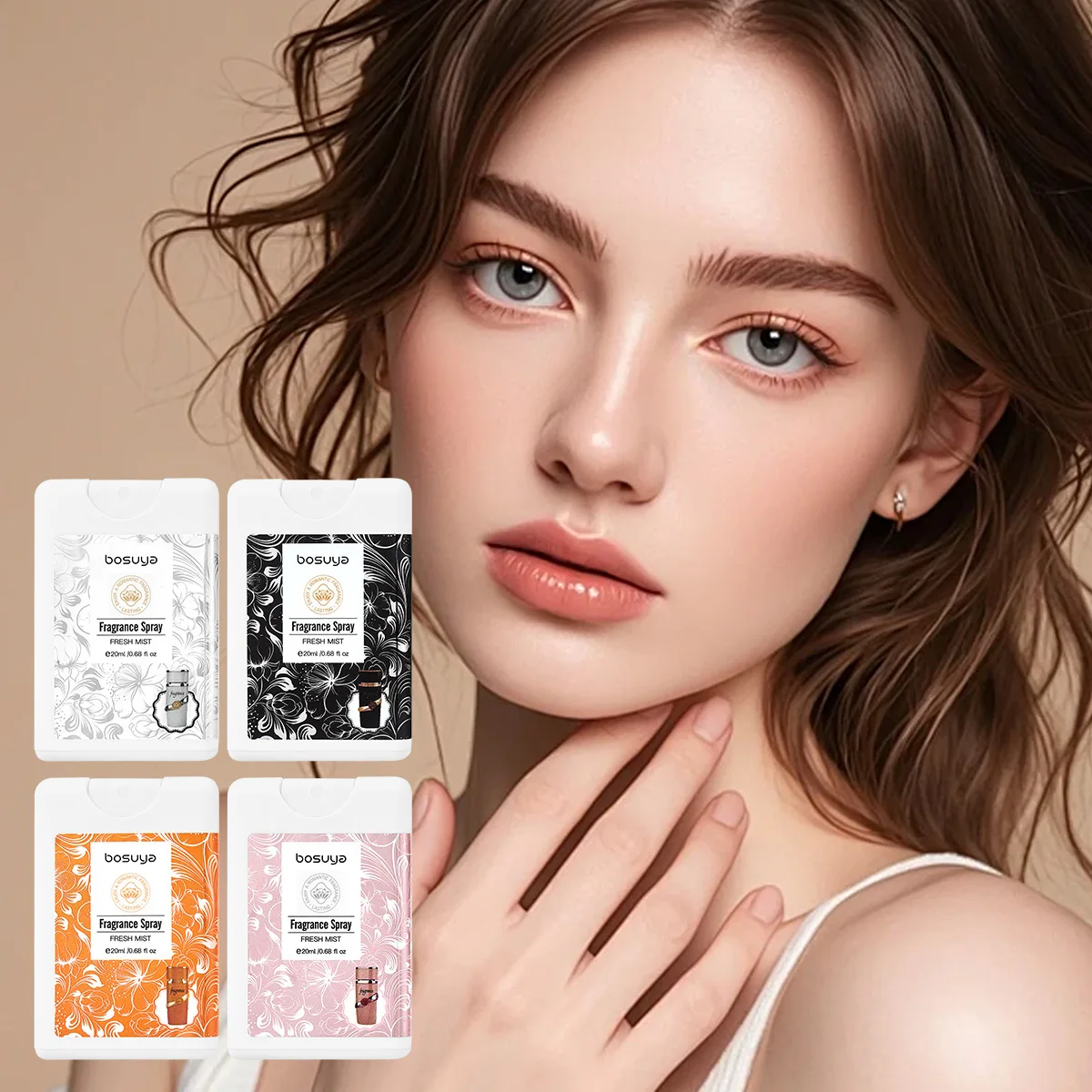 

Карманный ароматный спрей, нежный и свежий, стойкая формула, спрей для волос и тела, компактный и портативный