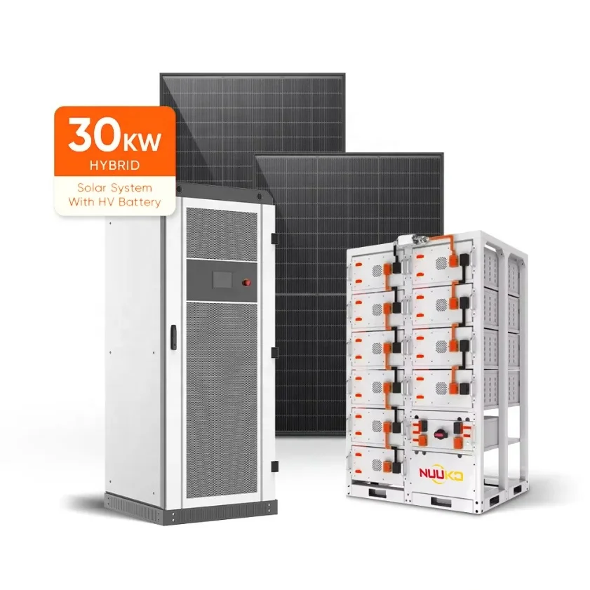 Customizable on Grid Solar System 30KW 50KW 100KW 200kW 500kW 1MW 2MW Three-Phase 400V Energy Solution With on Grid Inverter