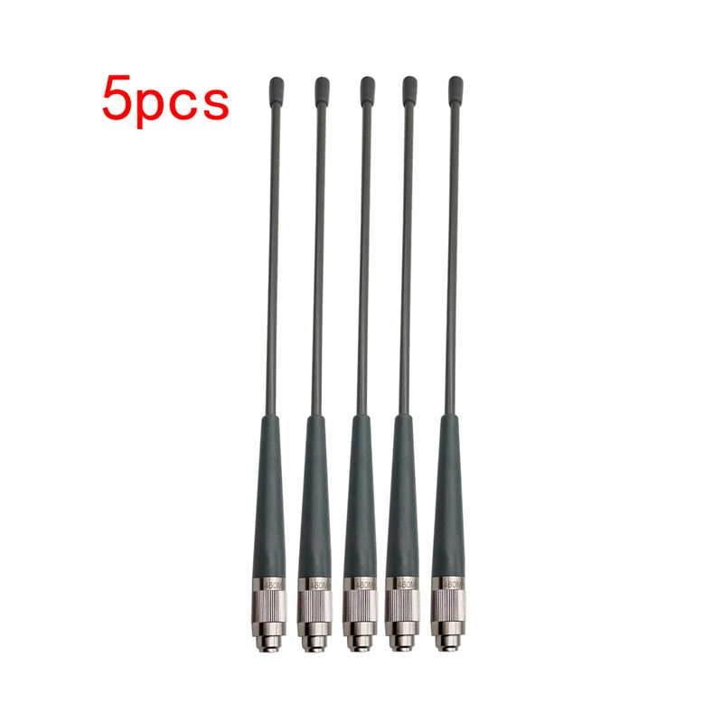 5 sztuk antena 450-470MHz SMAJ Port GPS Mini metalowa antena kaczka dla Hi-target V96 wewnętrzne Radio QT450GS-1