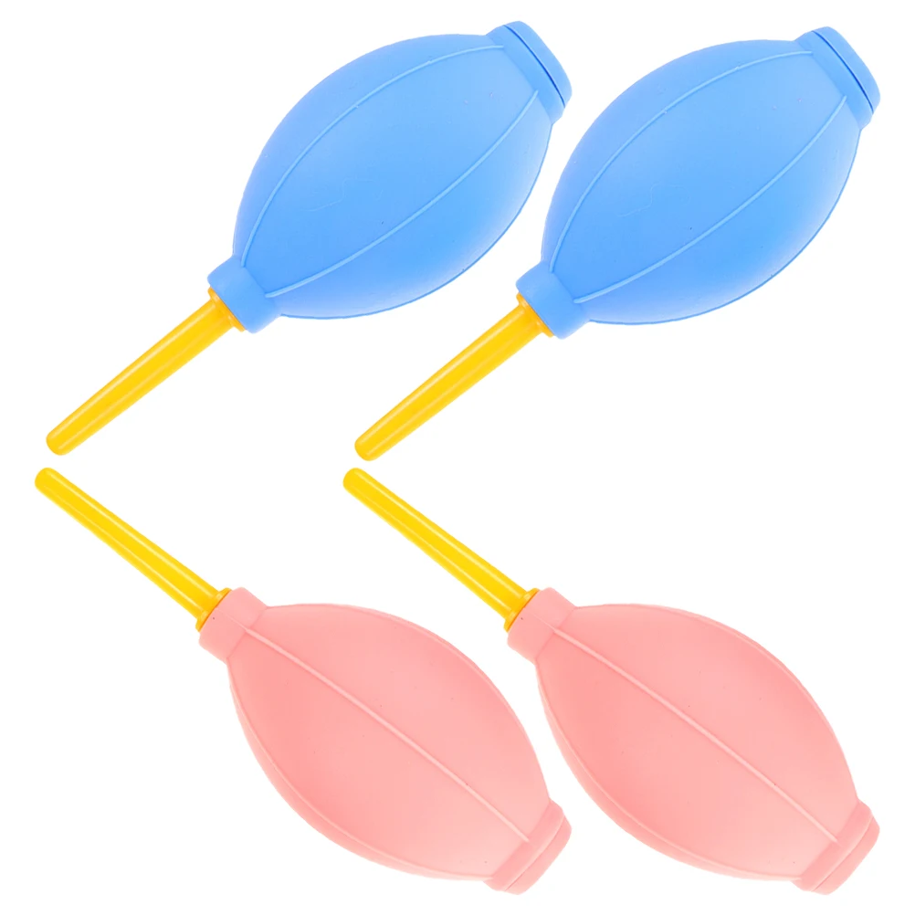 4Pcs Eyelash Extension Drying Tool Manual Air Blower Rubber Pump Fast Safe for Natural Lashes Home Professional Use
