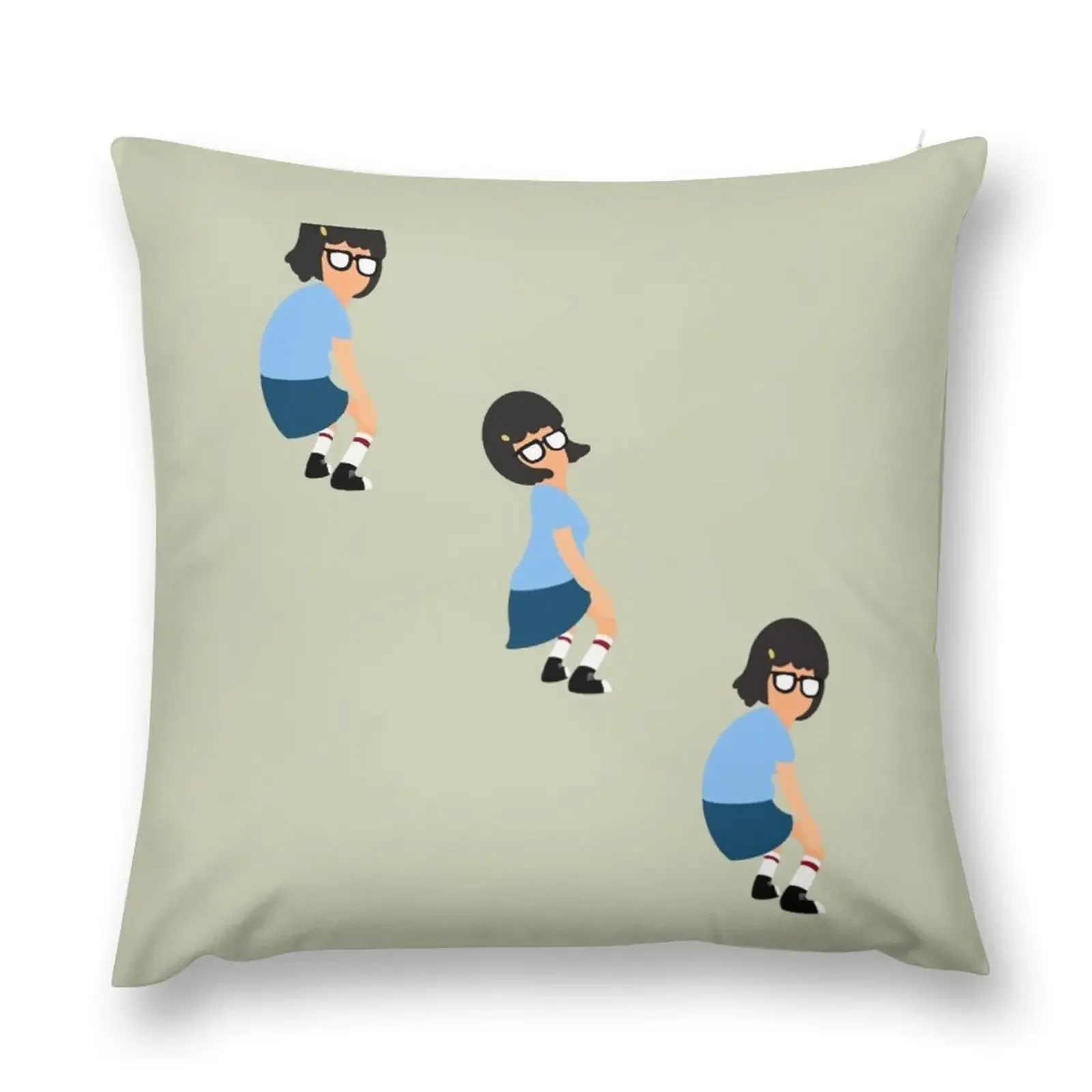 Twerkin’ Tina Active Throw Pillow Sofa Pillow Cover Sofa Cushions Cover Sofa Decorative Covers pillow