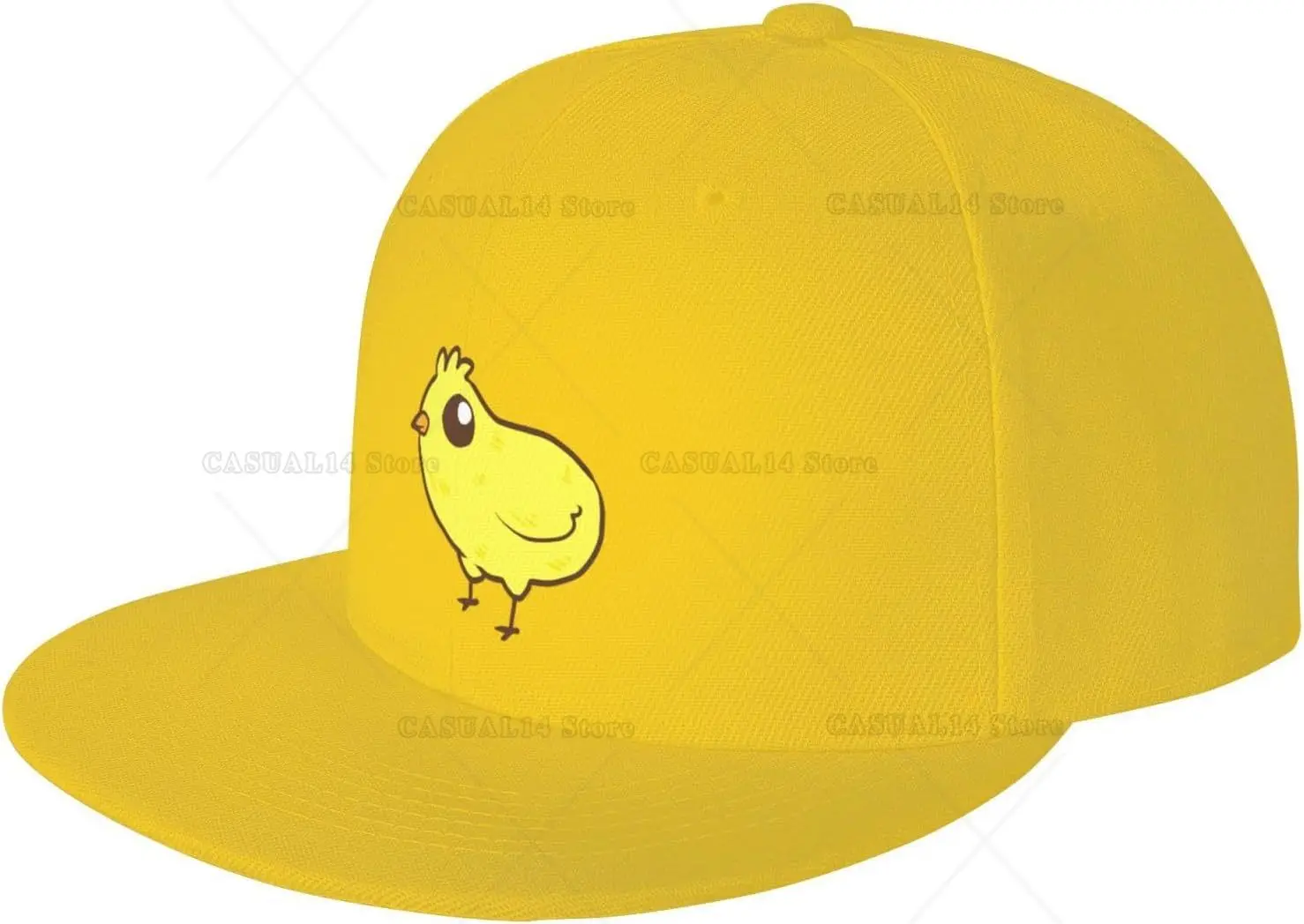 

Cute Cartoon Chick Trucker Hat for Men Snapback Hats Baseball Cap Flat Brim Hats Teens Snapback Cap