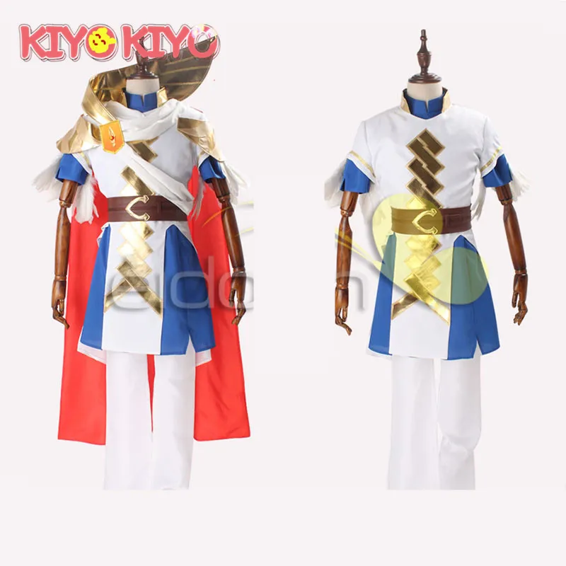 KIYO-KIYO Fire Emblem Altean Marth Cosplay Costume Marth Uniform Set Halloween Costume can custom size