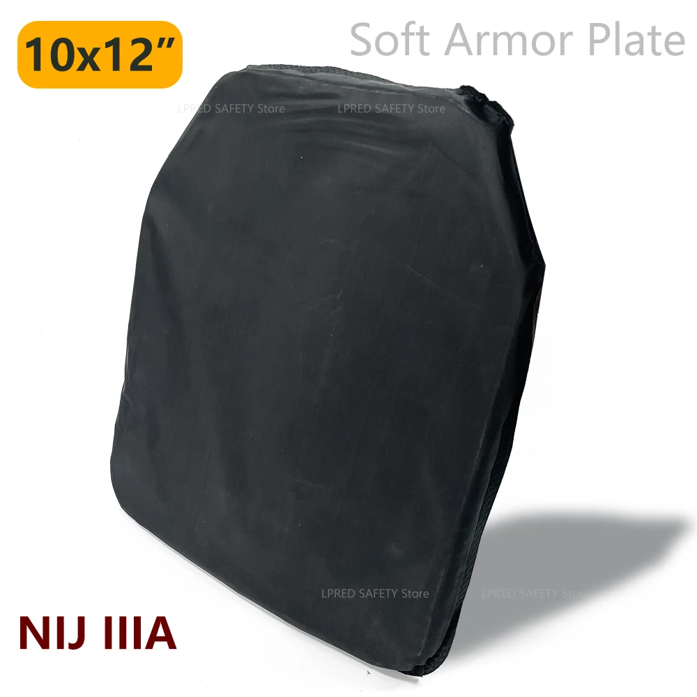 LPRED NIJ IIIA 3A Lightweight Soft Armor Panel Bulletproof Ballistic Plate For Army Combat Police 10x12