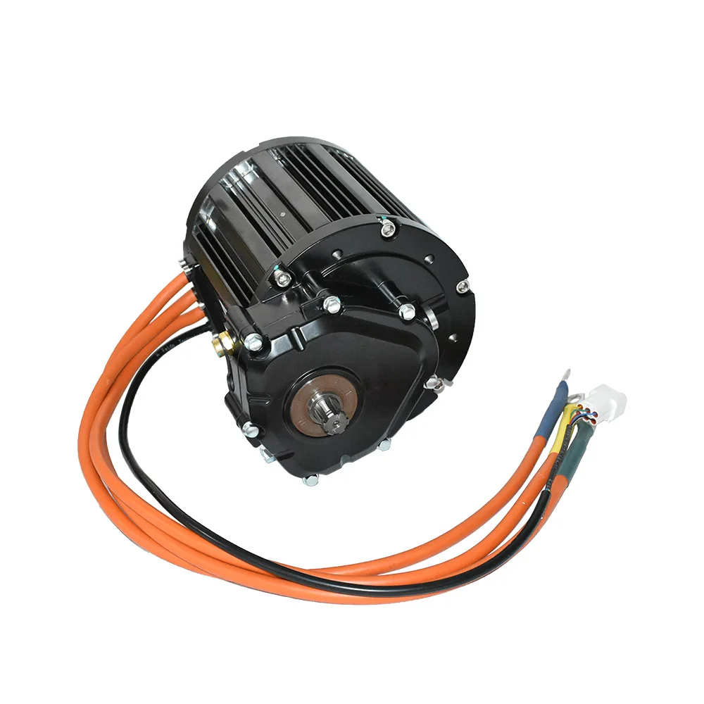 4000w Central MOTOR Electric Moped Convert 138 90H V3 Rated 4KW 7200rpm E-Motorcycle Mid Drive Motor with 1:2.37 Gear Box