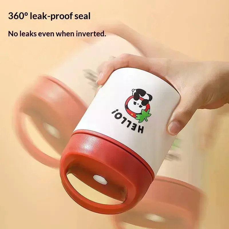 460ml Thermal Lunch Box 304 Stainless Steel Leak-Proof Food Portable Thermal Jar Insulated Soup Cup Bento Thermos Containers