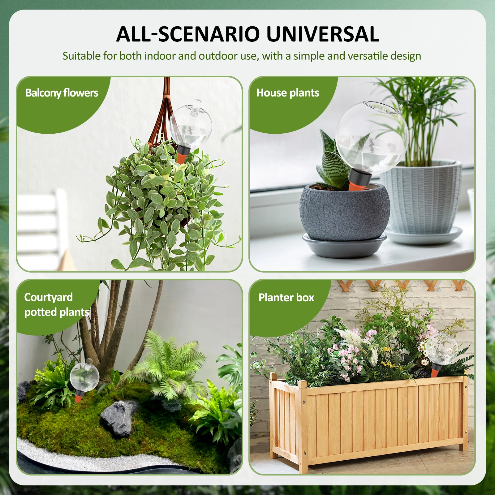 Set di 4 Bulbi Autoirriganti p - Self Watering Insert recensione e prezzo