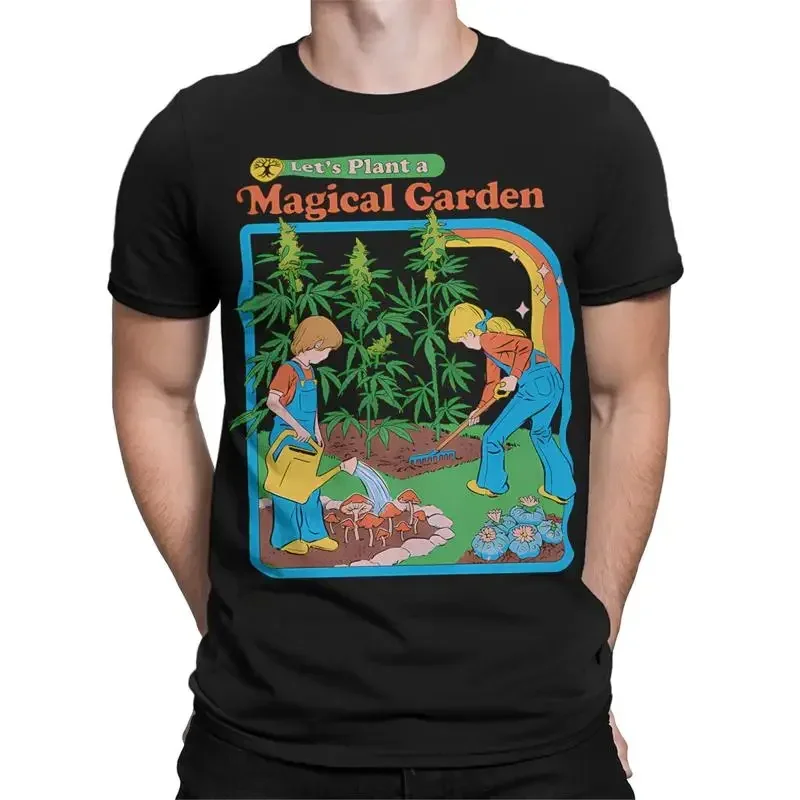 Magical Garden 90S Fantasy Themed T Shirt For Nature Enthusiasts
