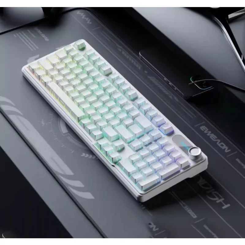 v102ultra-contour-line-wireless-keyboard-mechanical-feel-three-mode-wired-silent-game-set