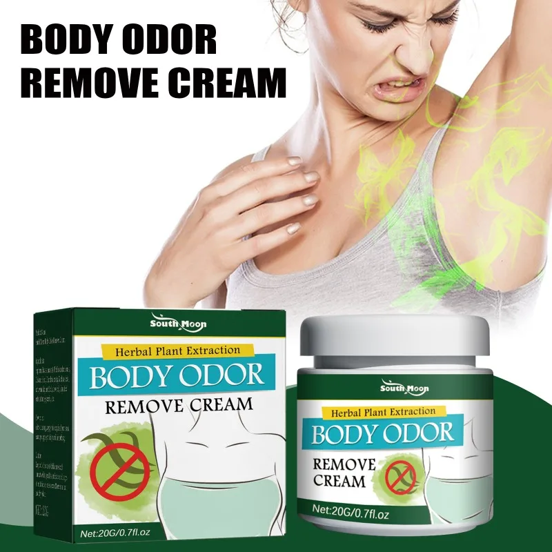 Body Odor Remove Cream Mild Non-irritating Armpit Cleansing Antiperspirant Fragrance Smell Refreshing Summer Women Care Cream