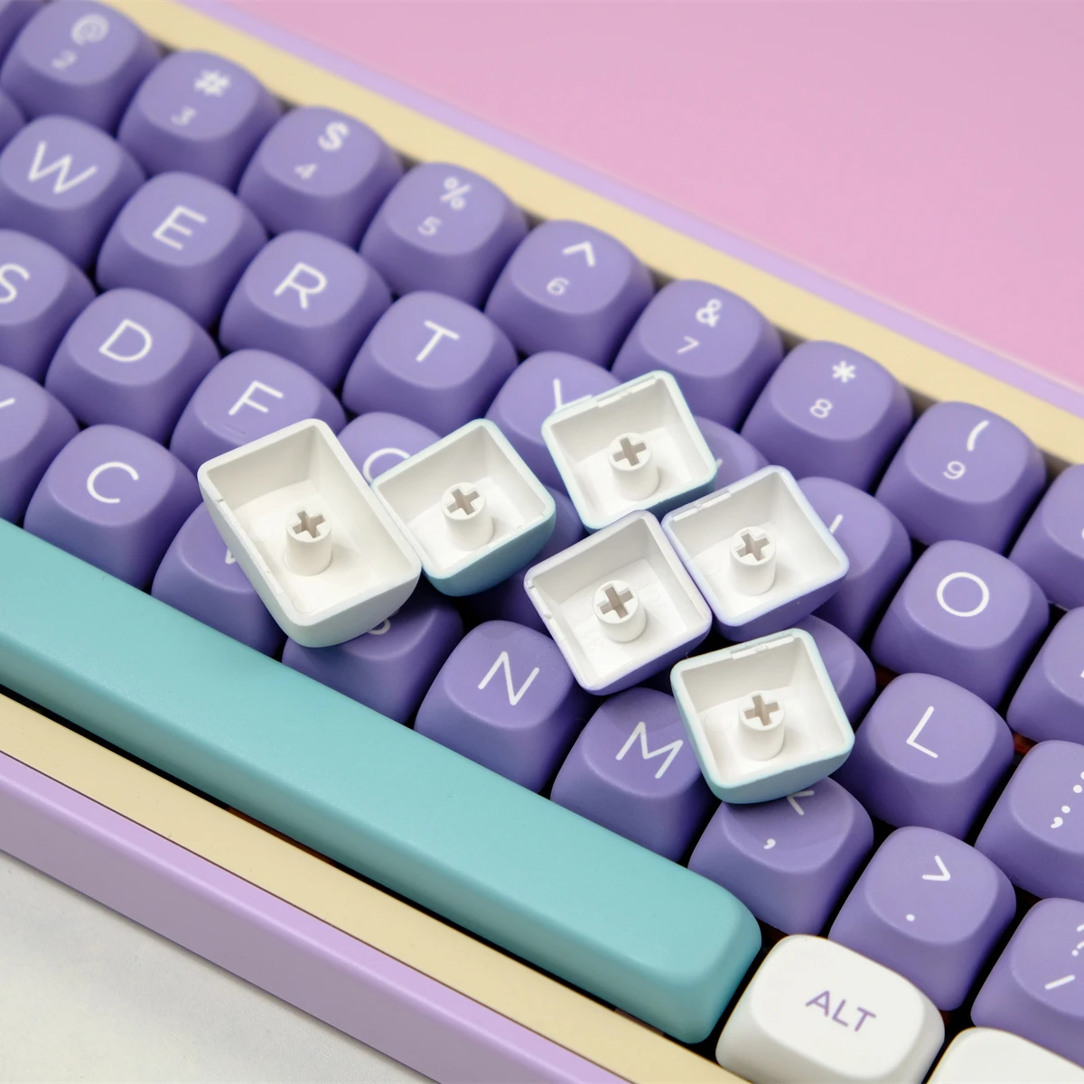 Imagem -02 - Gmk Mulan Tema Keycap Perfil Moa Pbt Sublimação Dye Teclado Mecânico Interruptor mx Gk64 Gk75 129 Chaves