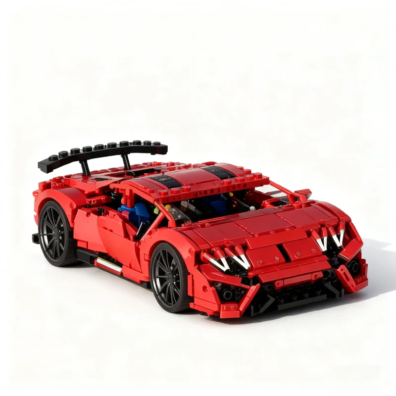 3065pcs MOC 1 8 Lamborghiniesd Huracan Technische Modelbouw Speelgoed Blokken Bouw Kerstcadeau Creatieve Onderwijs