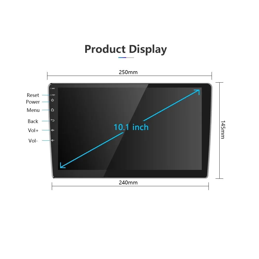 Para skoda fabia 2 2007 - 2014 rádio do carro reprodutor multimídia android bluetooth sem fio carplay tela de toque estéreo