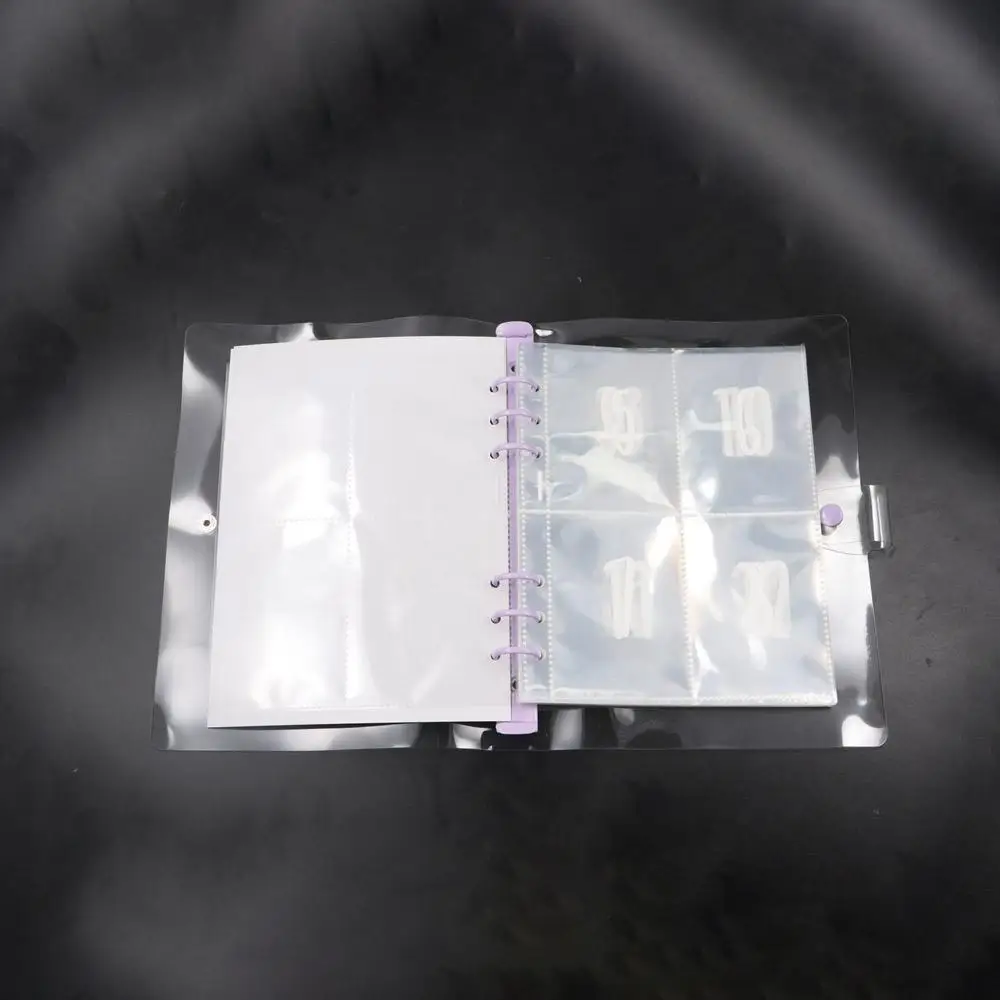 Financial Management 100 Envelope Savings Challenge Money Saving Loose-Leaf Binder 100 Envelope Challenge Binder