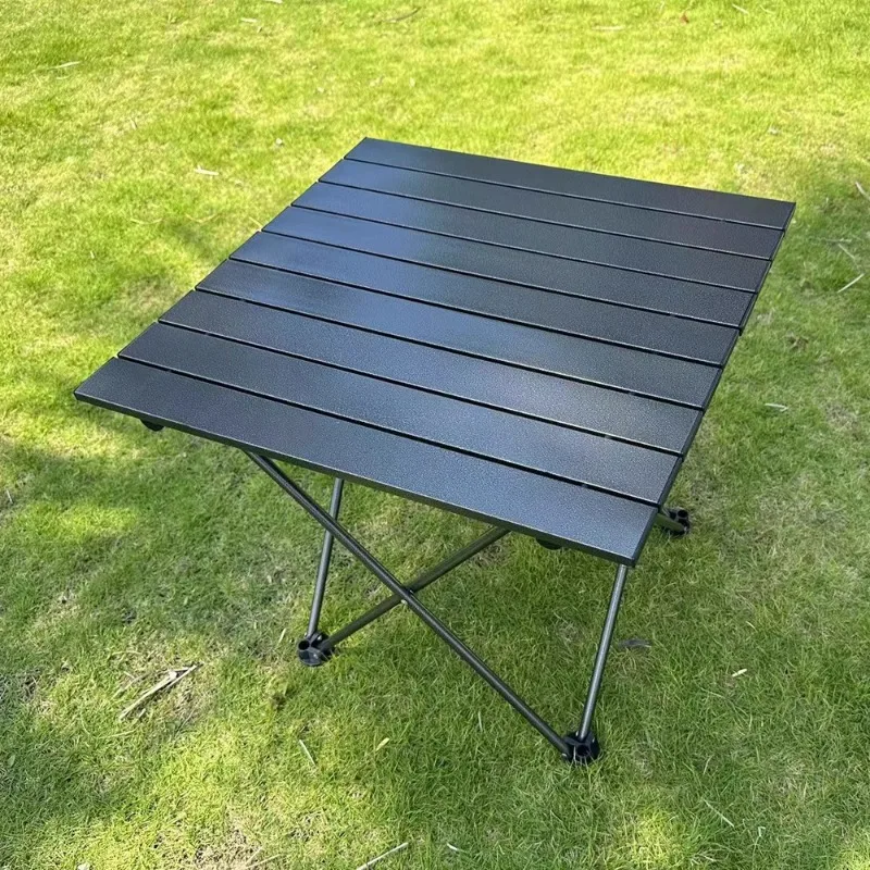 Kleine eetkamer-kampeertafelsets Draagbare flexibele uitrusting Campingtafel Minimalistisch terras Salon De Jardin Campingmeubilair