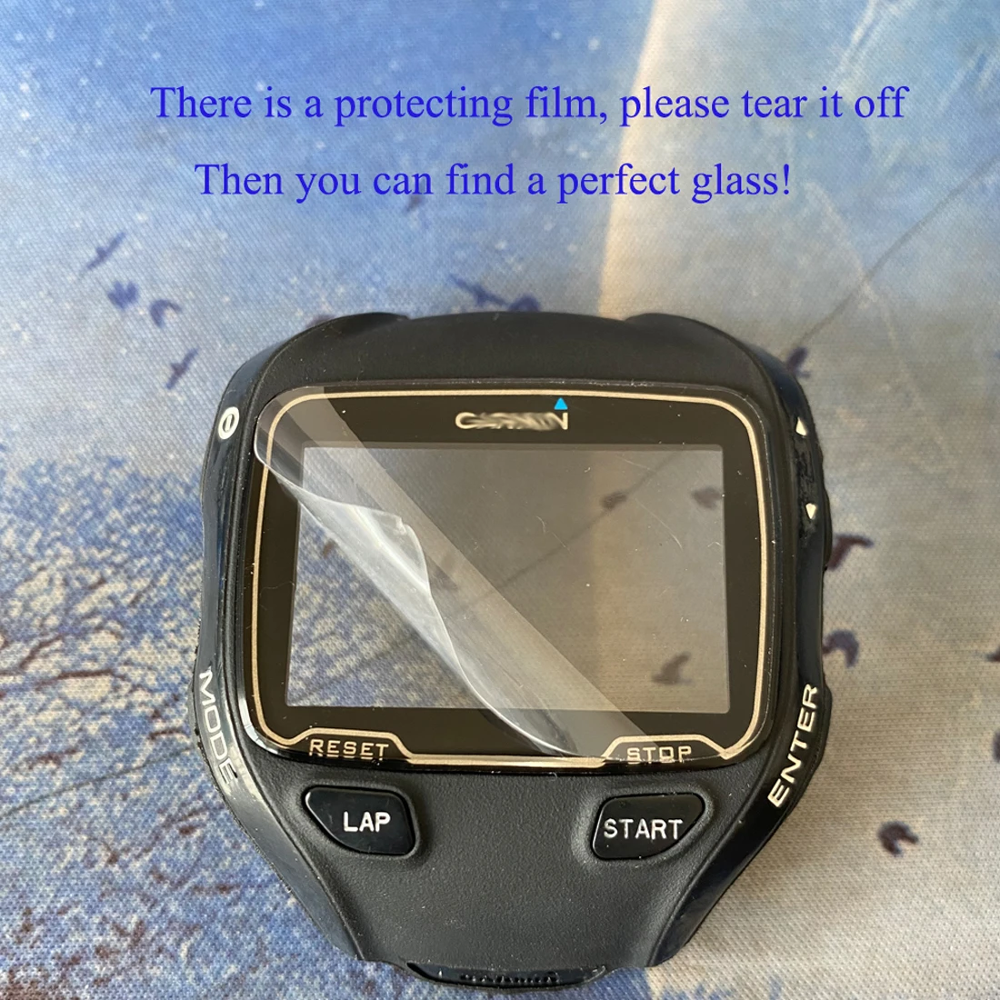 Совершенно новый передний чехол для Garmin Forerunner 910XT, задний чехол со стеклом и крышкой кнопок, защитная пленка и инструменты для ремонта