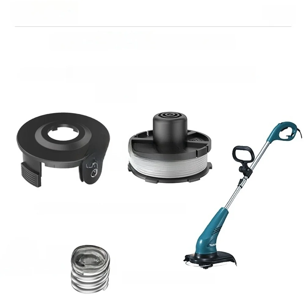 Kit de bobines de rechange pour coupe-bordures de jardinage, noir, respectueux de l'environnement