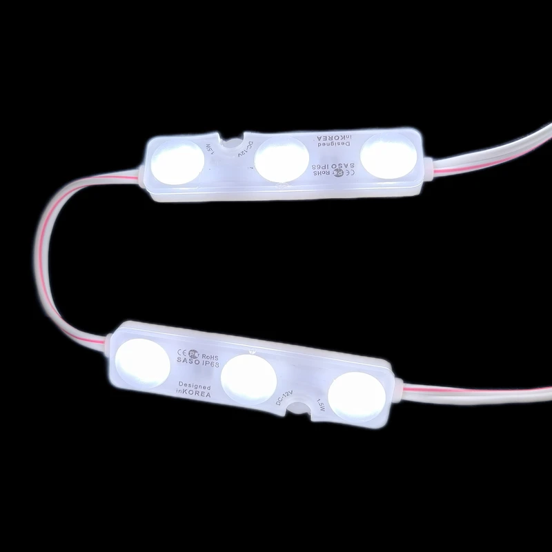 20PCS 1.5W Injection Module super bright 5730 Module with lens Waterproof Decorative Light for Letter Sign Advertising Signs