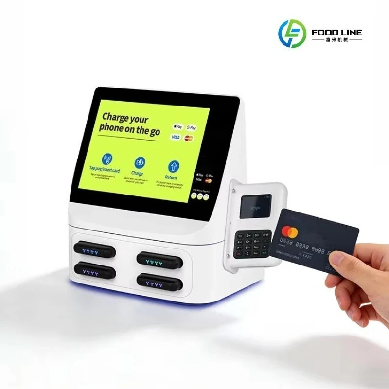 2026 New Commercial Self-Service Power Bank Charging Station, QR Code Scan & Go Phone Charger Cabinet for Cafes Customized