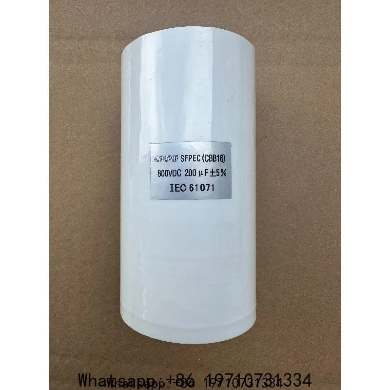 200UF800VDC Non-polar Capacitor, Manual Welding, Plasma, Secondary Welding for Modified Generators