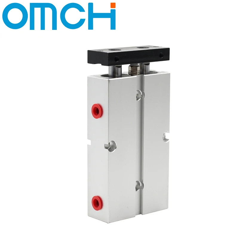 

TN Series Double TwinRod Pneumatic Cylinder Bore10 16 20 25 32mm Stroke 30 40 50 60 80 100 150 200mm Aluminum Alloy Air Cylinder