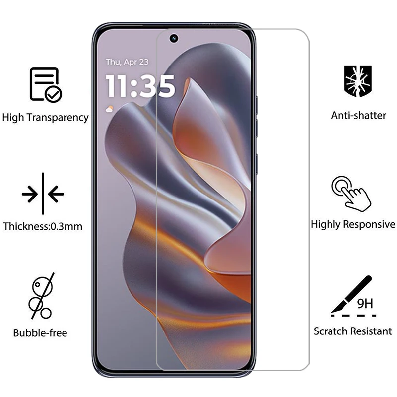 واقي شاشة من الزجاج المقسى لهاتف موتورولا إيدج 50 نيو على موتو edge50 50neo edge50neo 5g فيلم جلاس موتورول موتو