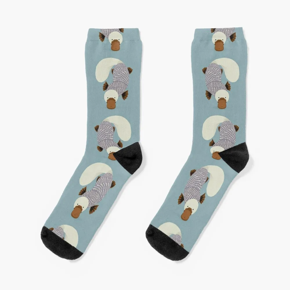 Whimsical Platypus Socks basketball funny sock anti-slip Men Socks Women's