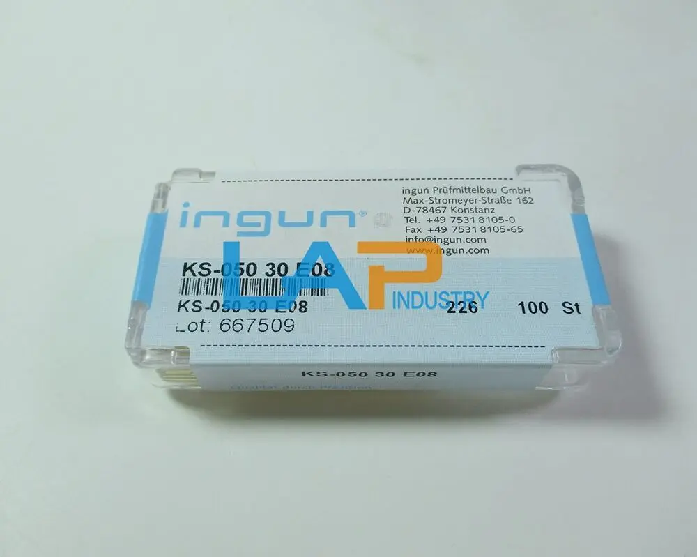 

100PCS NEW For INGUN KS-050 30 E08 1.0mm TEST PROBE