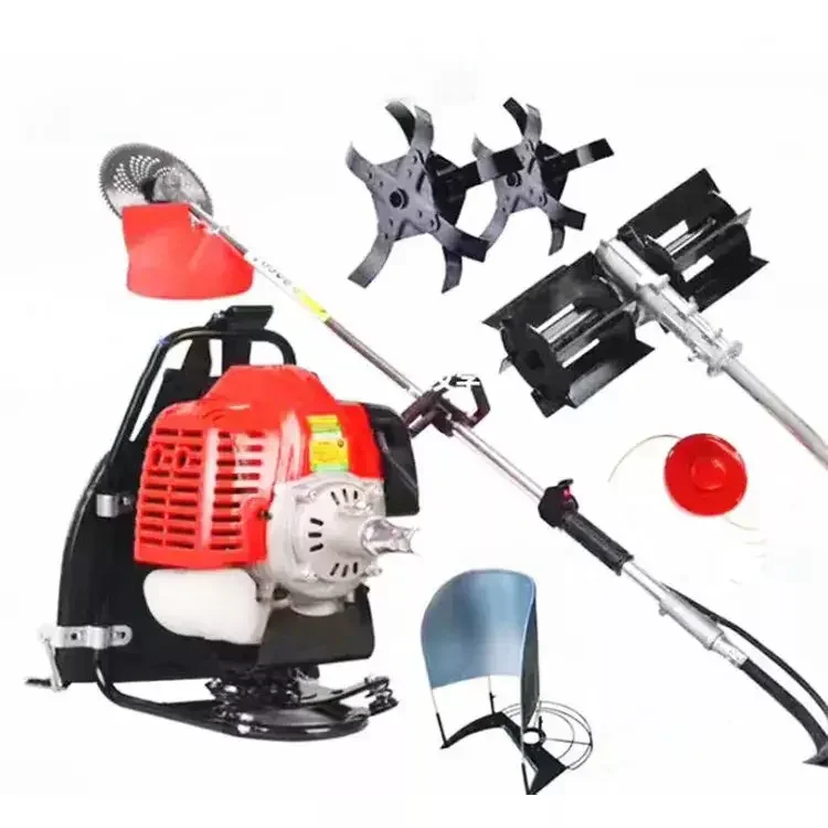 Engine Drive Tiller Cultivator Rotary Lawn Mower Backpack Brush Cutter Lawn Mowers