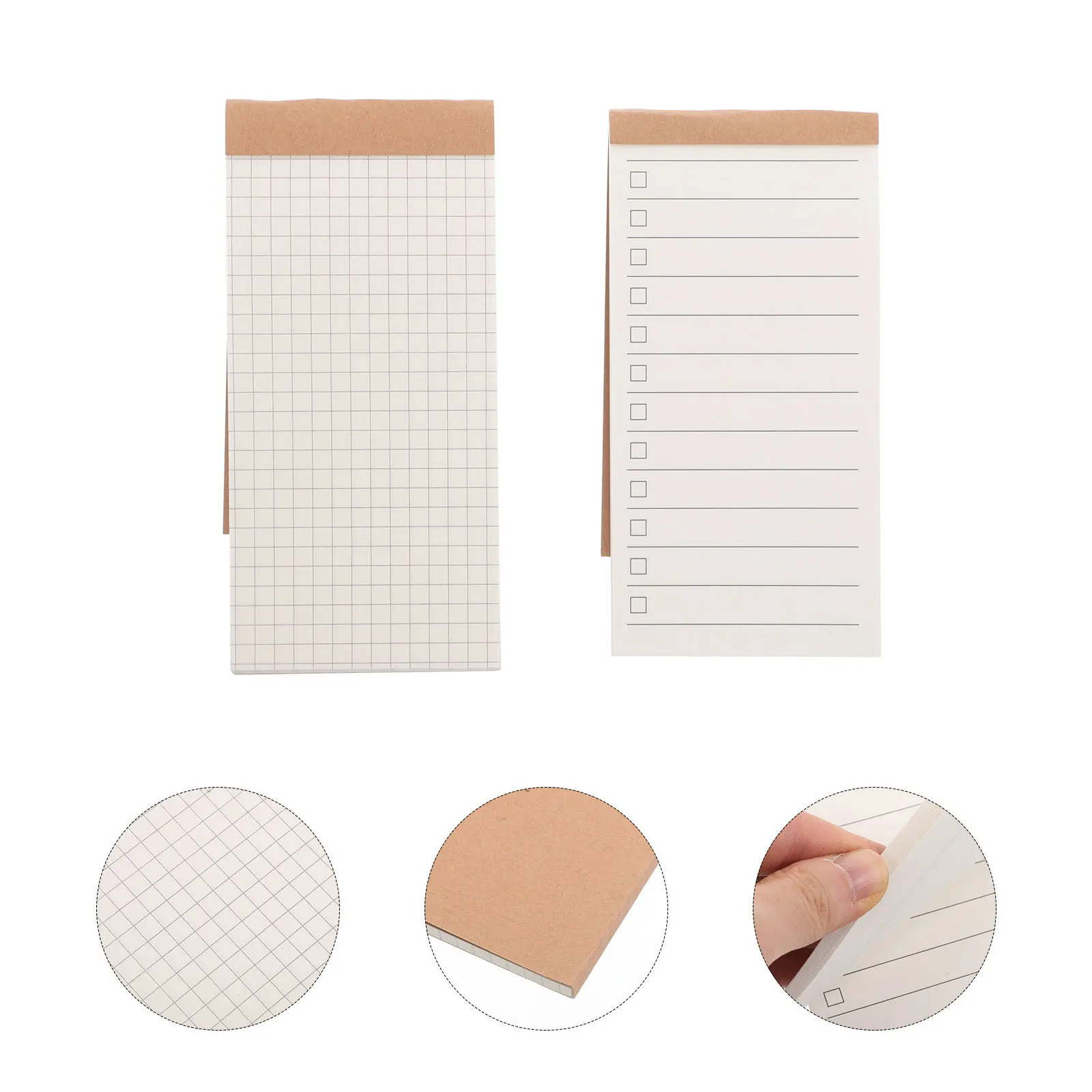 

8Pcs Tear Off Daily Planner Notepad Portable Undated Schedule Organizer Smooth Writing Paper Work Notes Daily Planner for Men