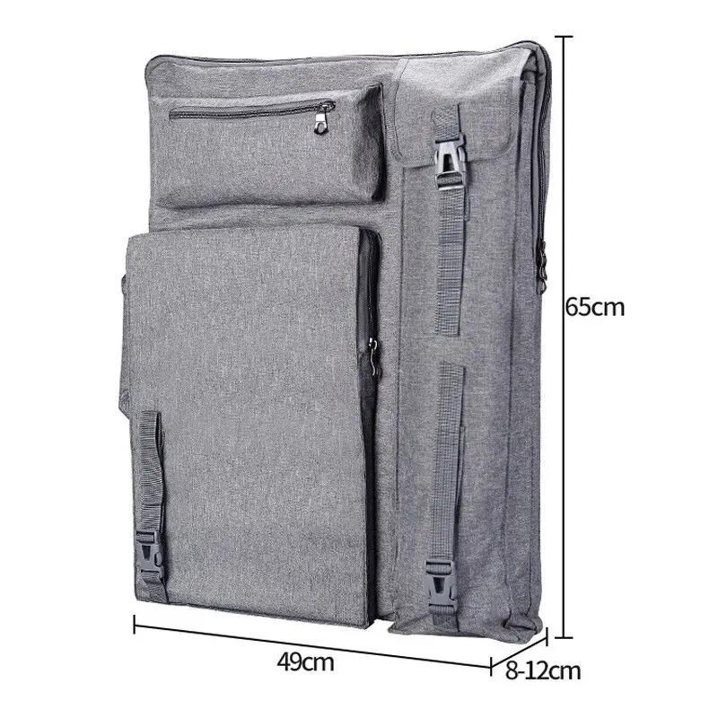 Multifunctional Artist Portfolio Backpack Sketch Art Painting Bag 4k Waterproof Large Carrying Bags Tool Storage Backpacks