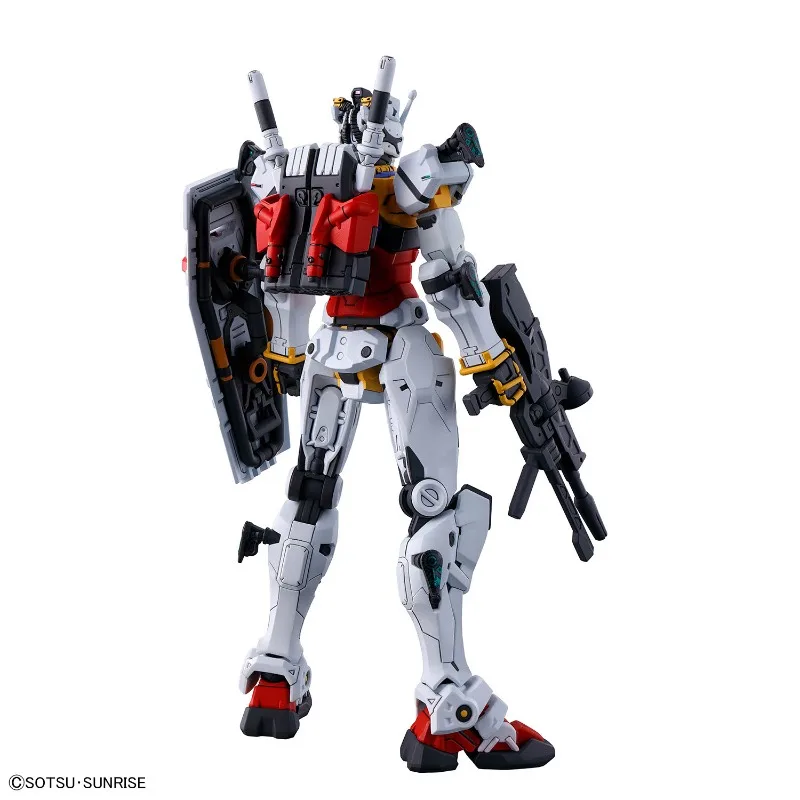 Bandai Originele Echt HG 1/144 GQUUUUUUX RX-78-02 WIT GUNDAM Action Anime Figuren Speelgoed Kids Gift Model Assemblage Ornamenten