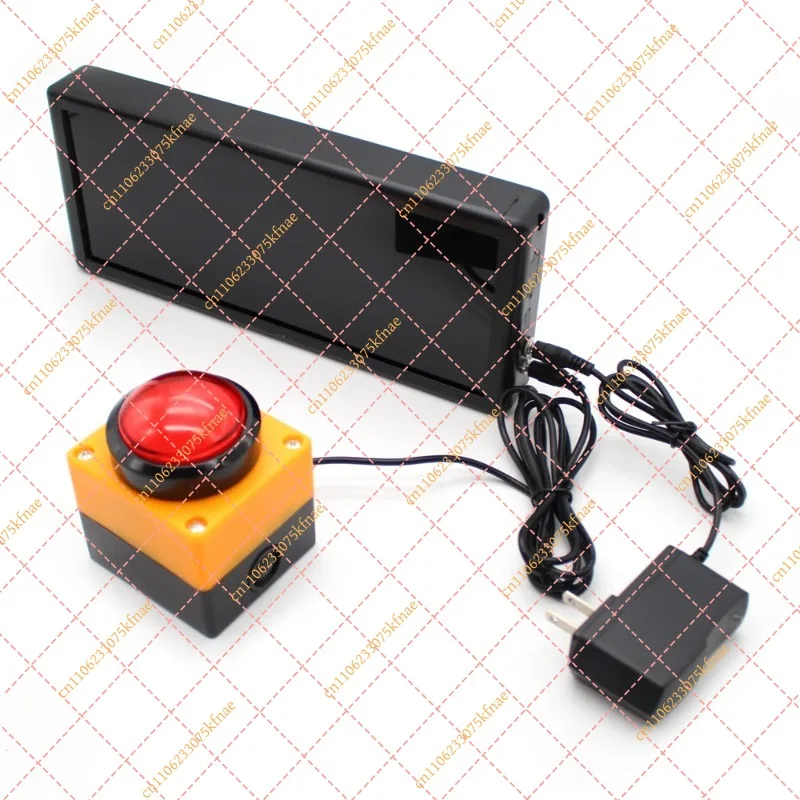 

Digital Display Competition Timer Countdown Stopwatch Counter 2.3 Inch 4-Digit Training Speech Timing Equipment + Remote Control