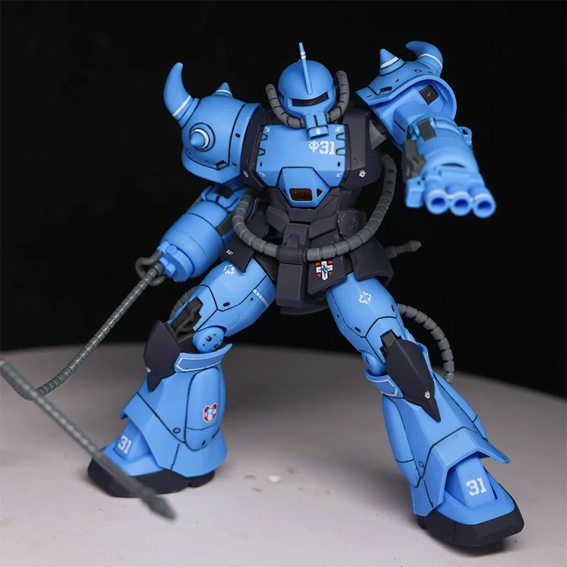 In Stock Weimei Model Hg 1/144 Yms-07B-0 Prototype Gouf Tactical Demonstrator Action Figure Model Gift Toy Collection for Kids