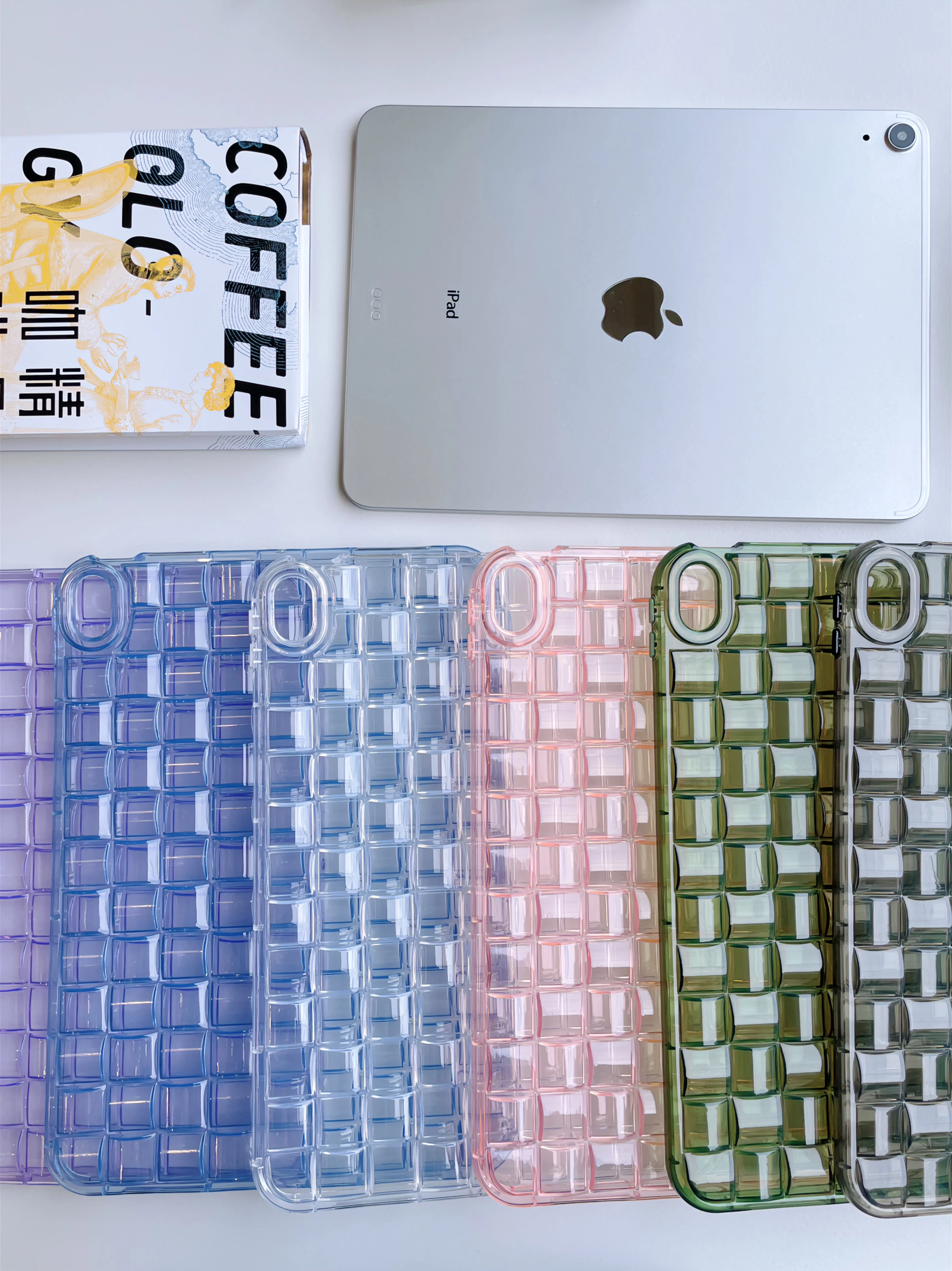 

Мягкий чехол для iPad 10 9 9 9th 8th 7th Generation 10.2 5th 6th 9.7 Противоударная задняя крышка Water Cube iPad Air 11 iPad Mini 7 6