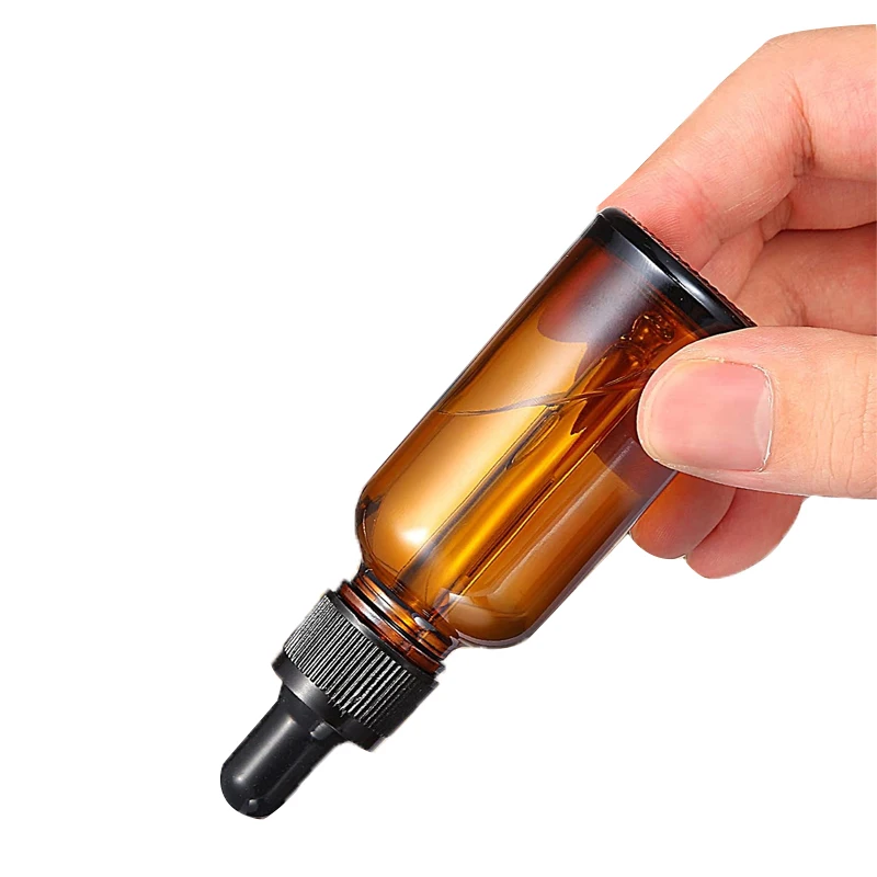 6~24pcs 30ml Empty Glass Dropper Bottle Perfume Container with Pipette for Essential Oil Aromatherapy Refillable Cosmetic Bottle