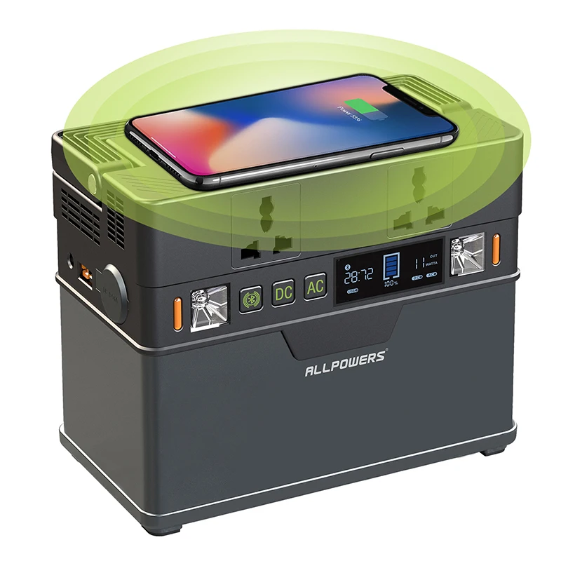 ALLPOWERS 100500mAh Huge Capacity Portable Power Solar Generator 110V 220V Battery Power Station Lithium For Home Use