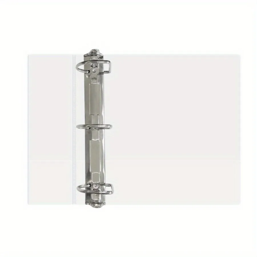 Carpeta de anillas con anillas de 3", paquete de 4 (blanco)