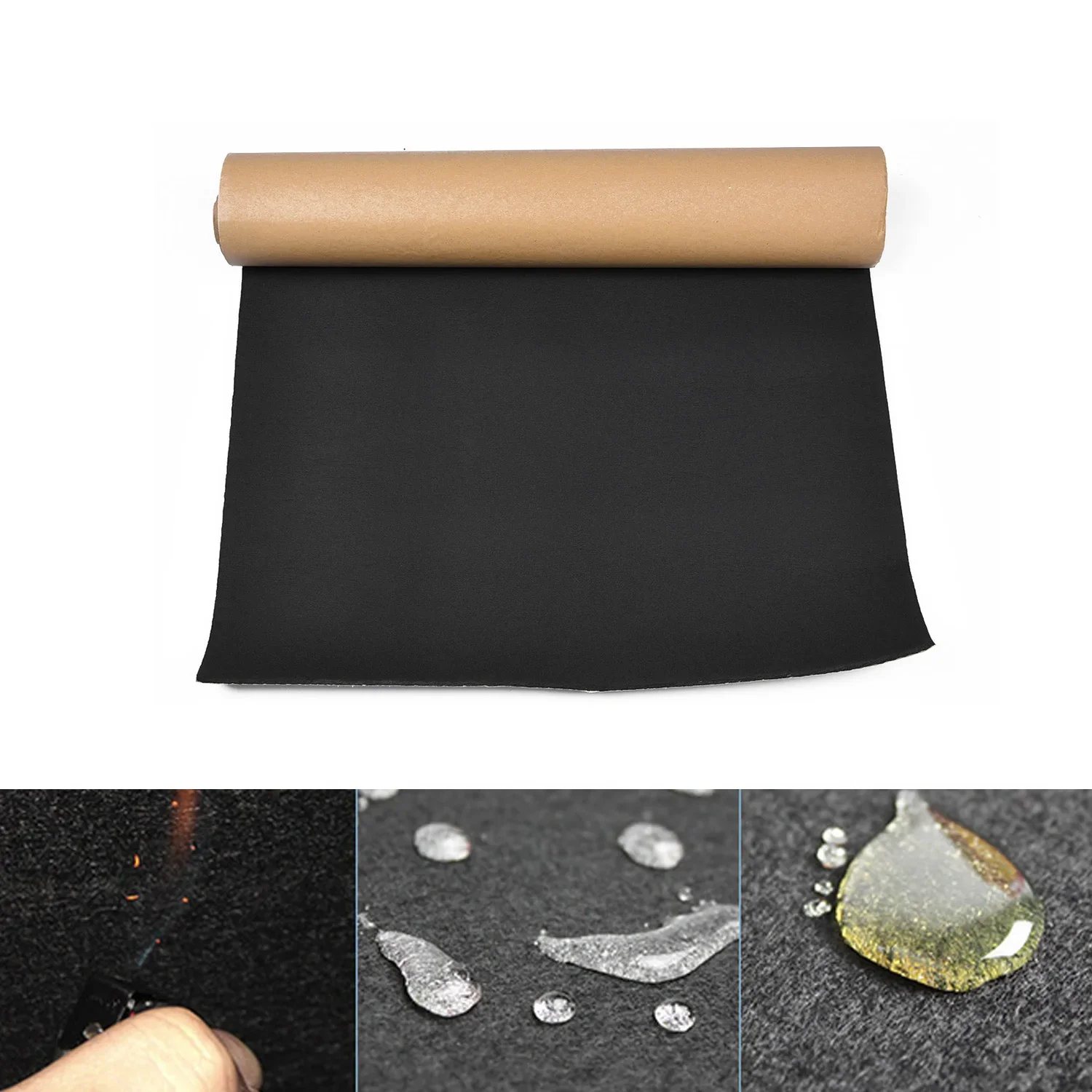 30*50cm 5mm Car Sound Proofing Deadener Self Adhesive Foam Insulator Cotton High-density & High-quality Foam, Stronger Noise Per