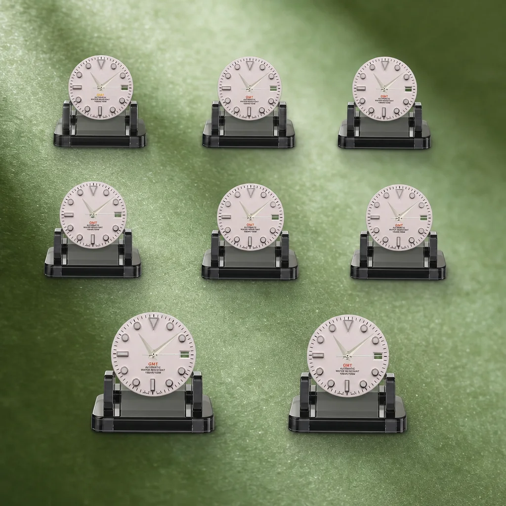 285mm-s-logo-gmt-white-dial-fit-nh34-movements-c3-green-luminous-watch-modification-accessories-repair-parts