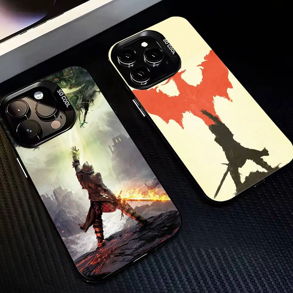 

D-Dragon A-Age I-Inquisition-es Phone Case For iPhone 17,16,15,14,13,12,11 Plus,Pro Max,XS,Colorful Silver Black Cover