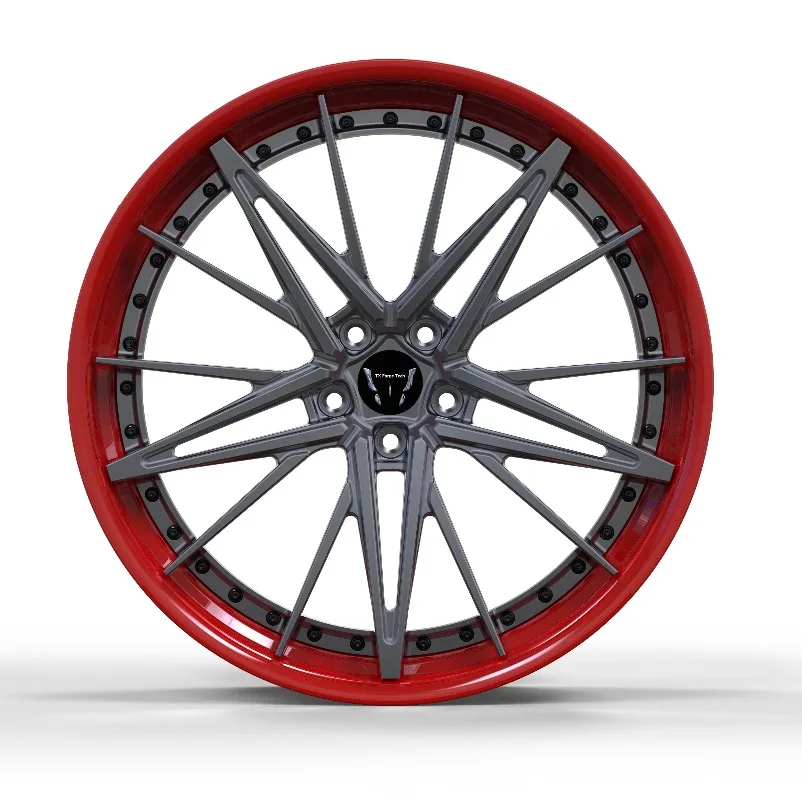 High Quality Forged Rim 17 18 19 20 Inch Alloy Wheels 2 Piece 5x112 5x114 3 5x120 Passenger Car Wheels