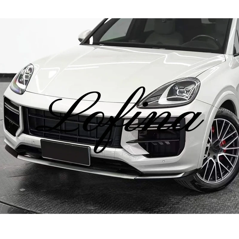 New Rear Upgrade for 2018-2023  Cayenne E3 9Y0.1 Turbo GT Front Bumper Kit SportDesign Surround Coupe 9YA Turbo GT