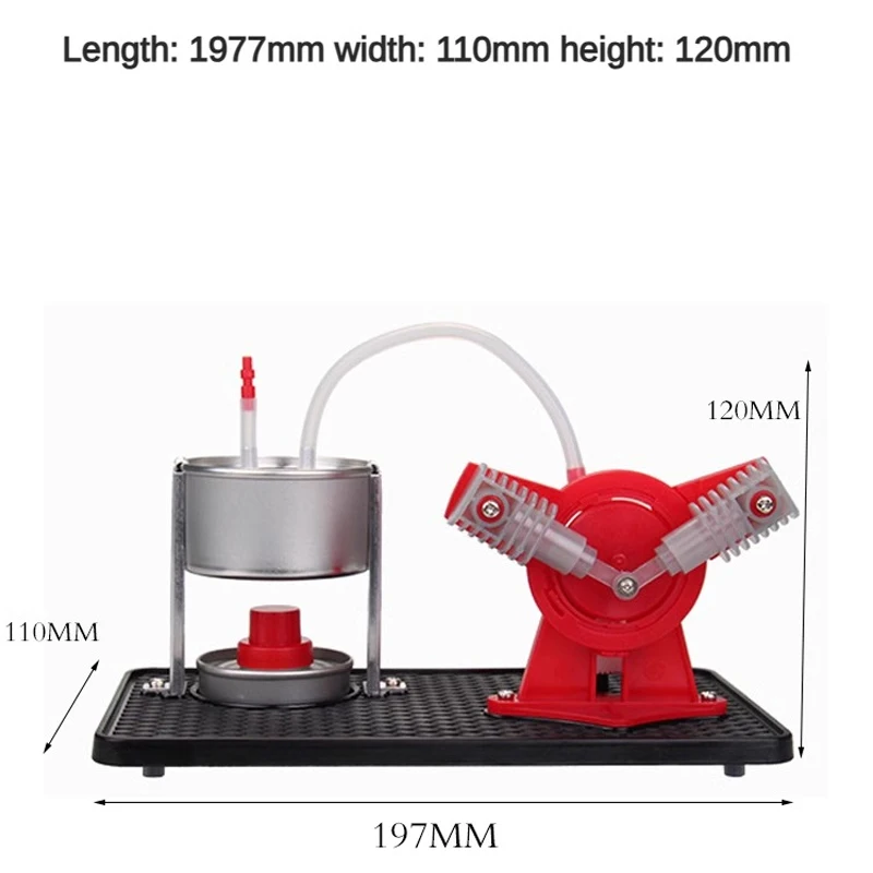 Steam Engine Engine Principle Assembly Model, Handmade To Improve Knowledge, Scientific Physics Innovative Experimental Toys