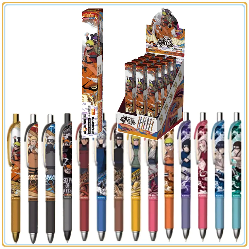 

Kayou аниме Наруто версия сгорания Vol.05 нейтральная ручка слепая коробка с нажатиями черная ручка для подписи канцелярские принадлежности подарки